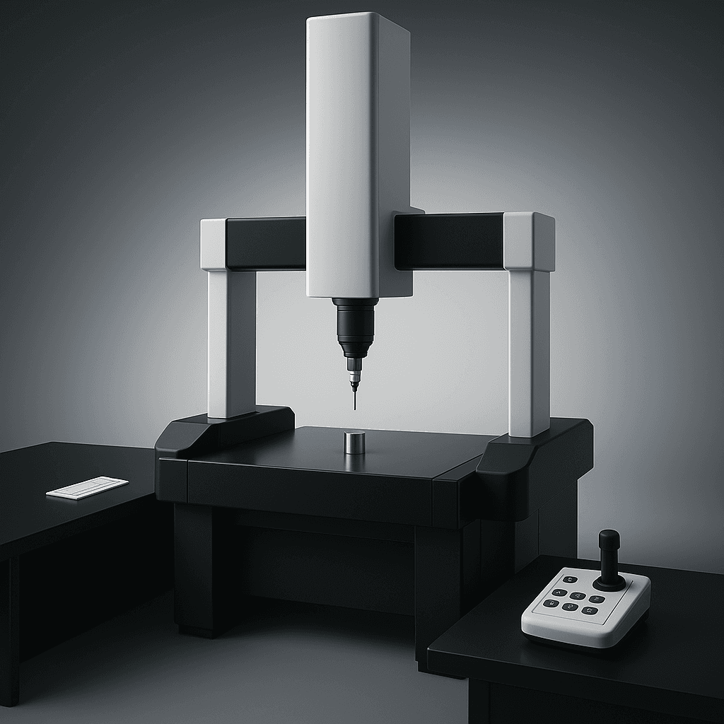 Gebrauchte Messmaschine in Aktion